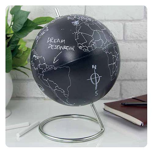 8-Inch Chalkboard Globe